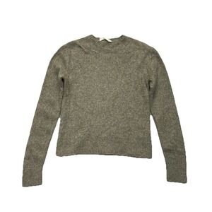 Everlane Recycled Cashmere Crew Neck Sweater Forest Green Size XS Minimalist